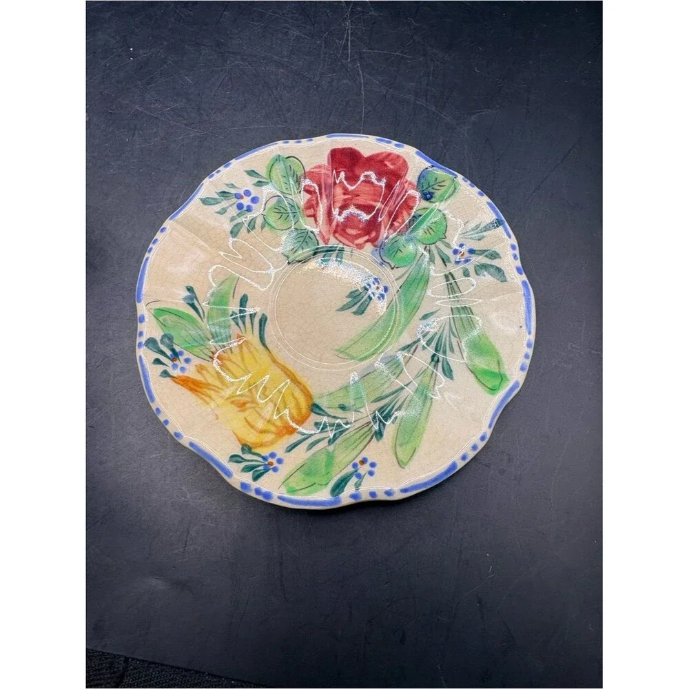 5 Japan Floral Saucers
